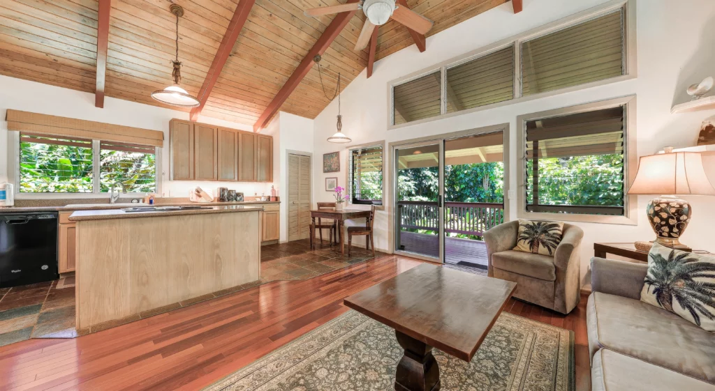 Inviting Open Layout with Elegant Furnishings