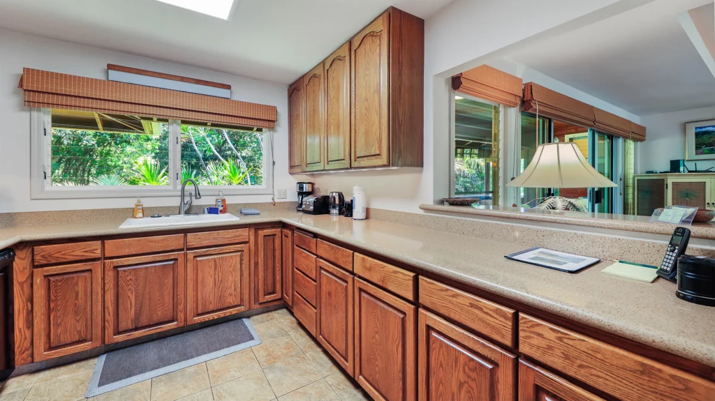 Convenient Kitchen with Pass-Through Window