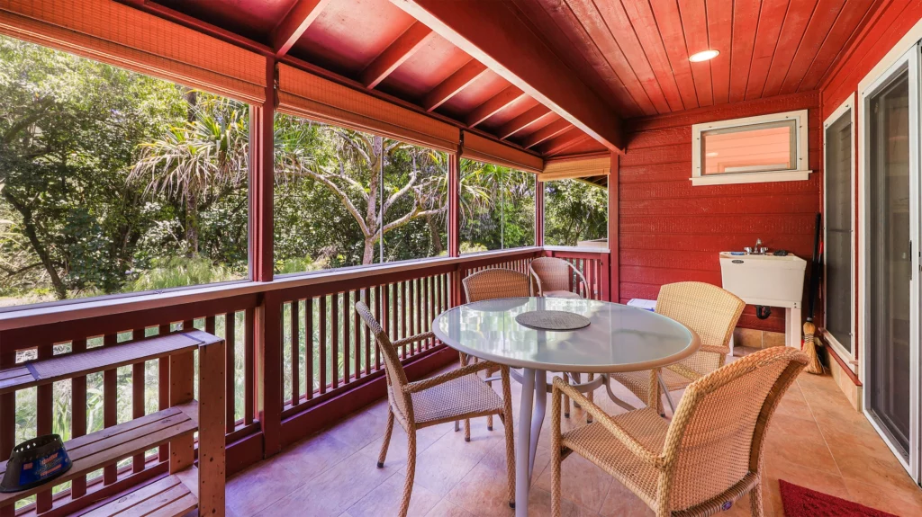 Serene Lanai with Breathtaking River View
