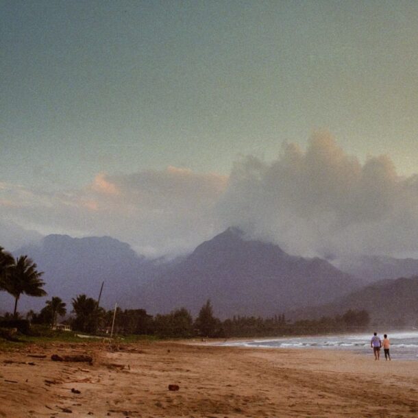 North Shore Kauai at dusk